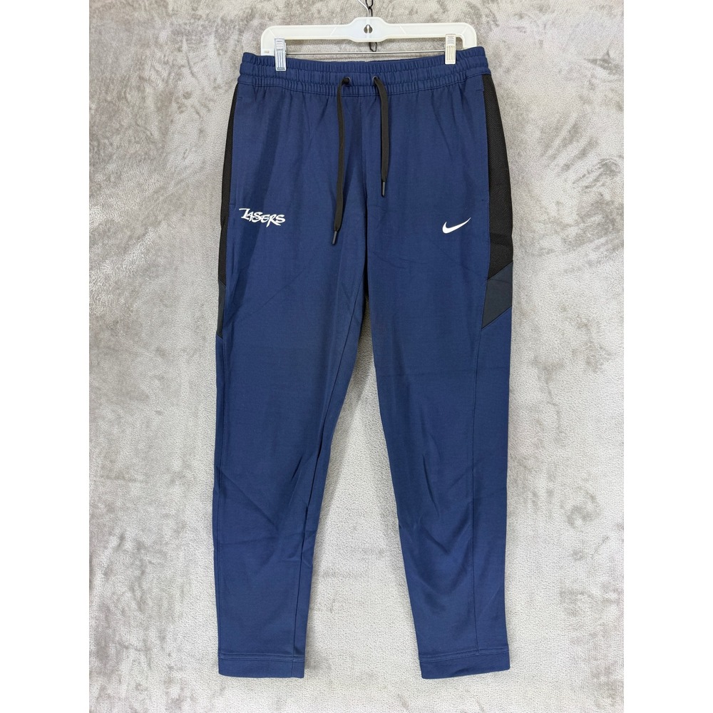 Nike Dri-FIT Pants Mens Large Blue Lasers Joggers Tapered Athletic CQ0337-419